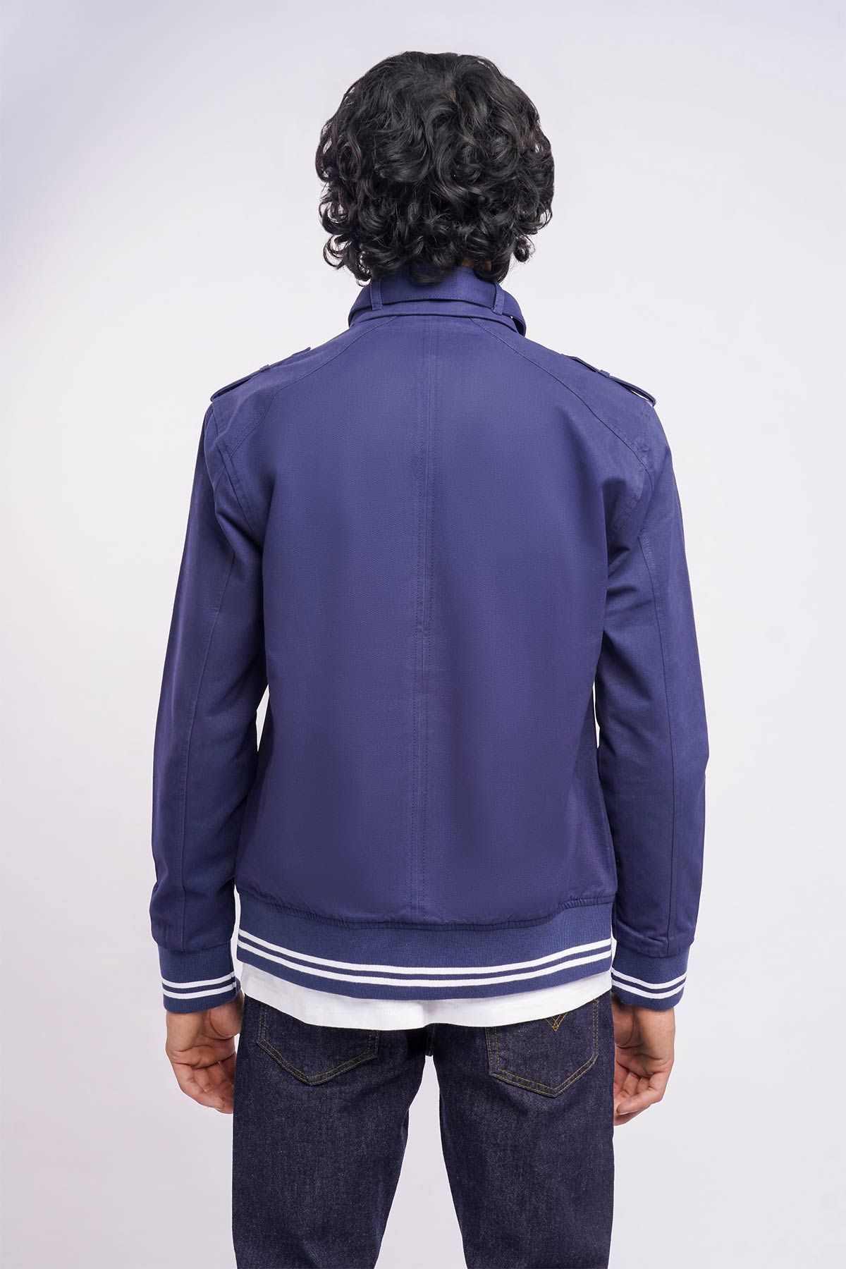 Levi's ® Levi's Strap Collar Jacket Blue Men Jackets