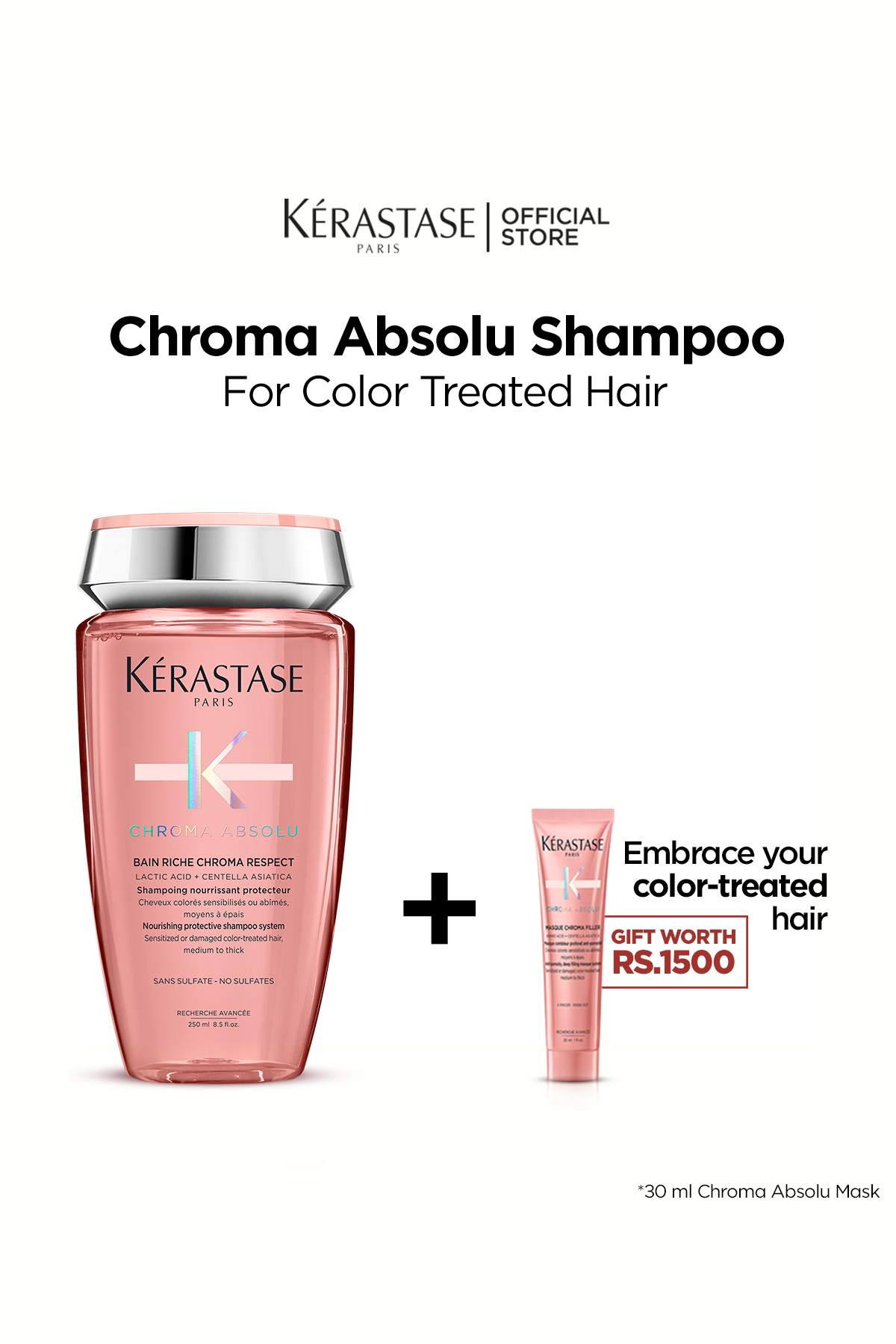 Chroma Sulfate-Free Color Protecting & Nourishing - 250ml Women Shampoos
