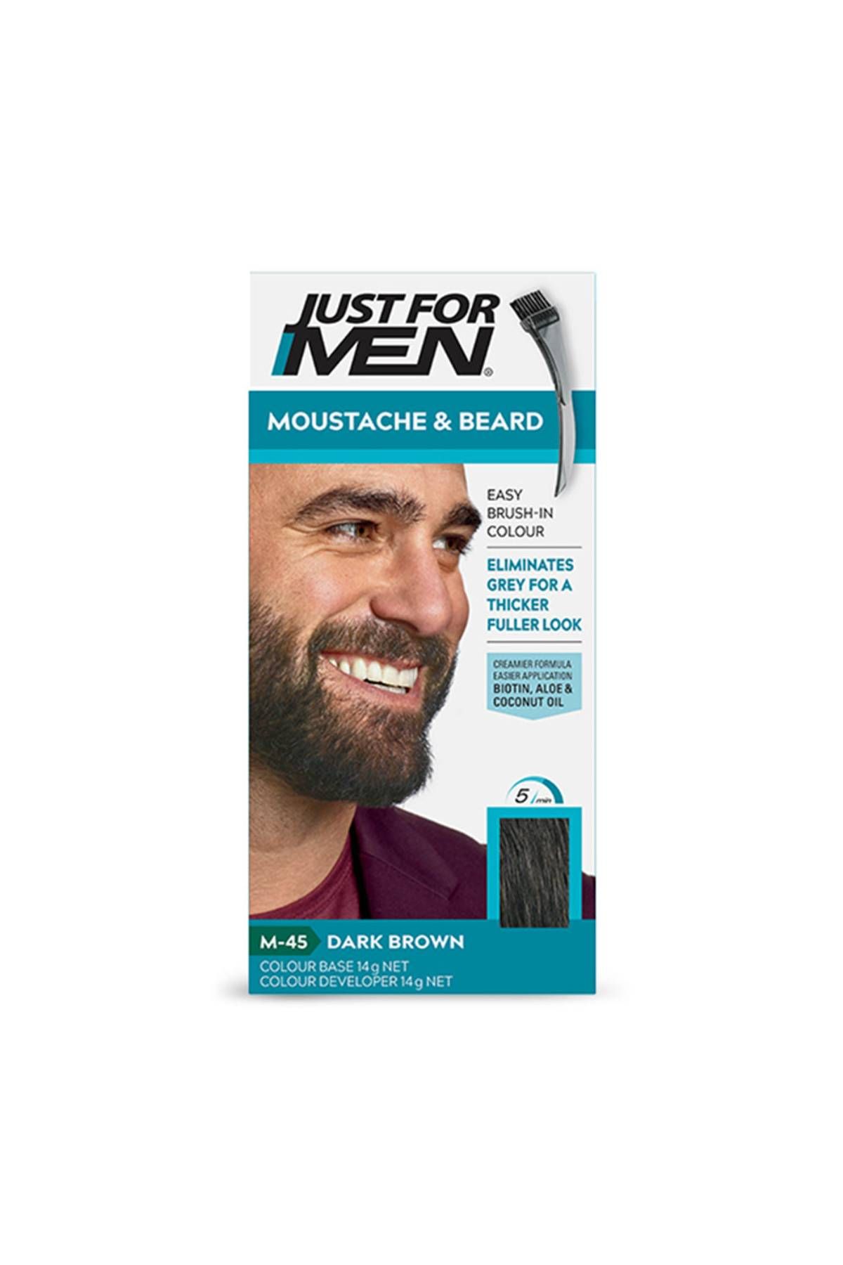 Just For Men - Mustache & Beard Color - Dark Brown