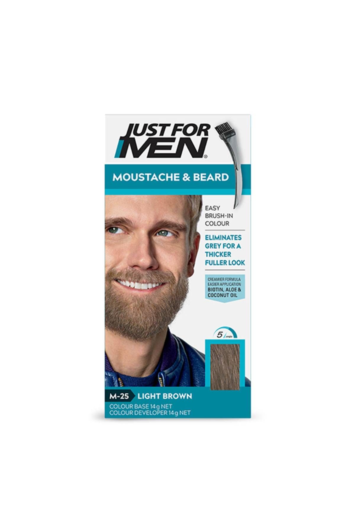 Just For Men - Mustache & Beard Color - Light Brown