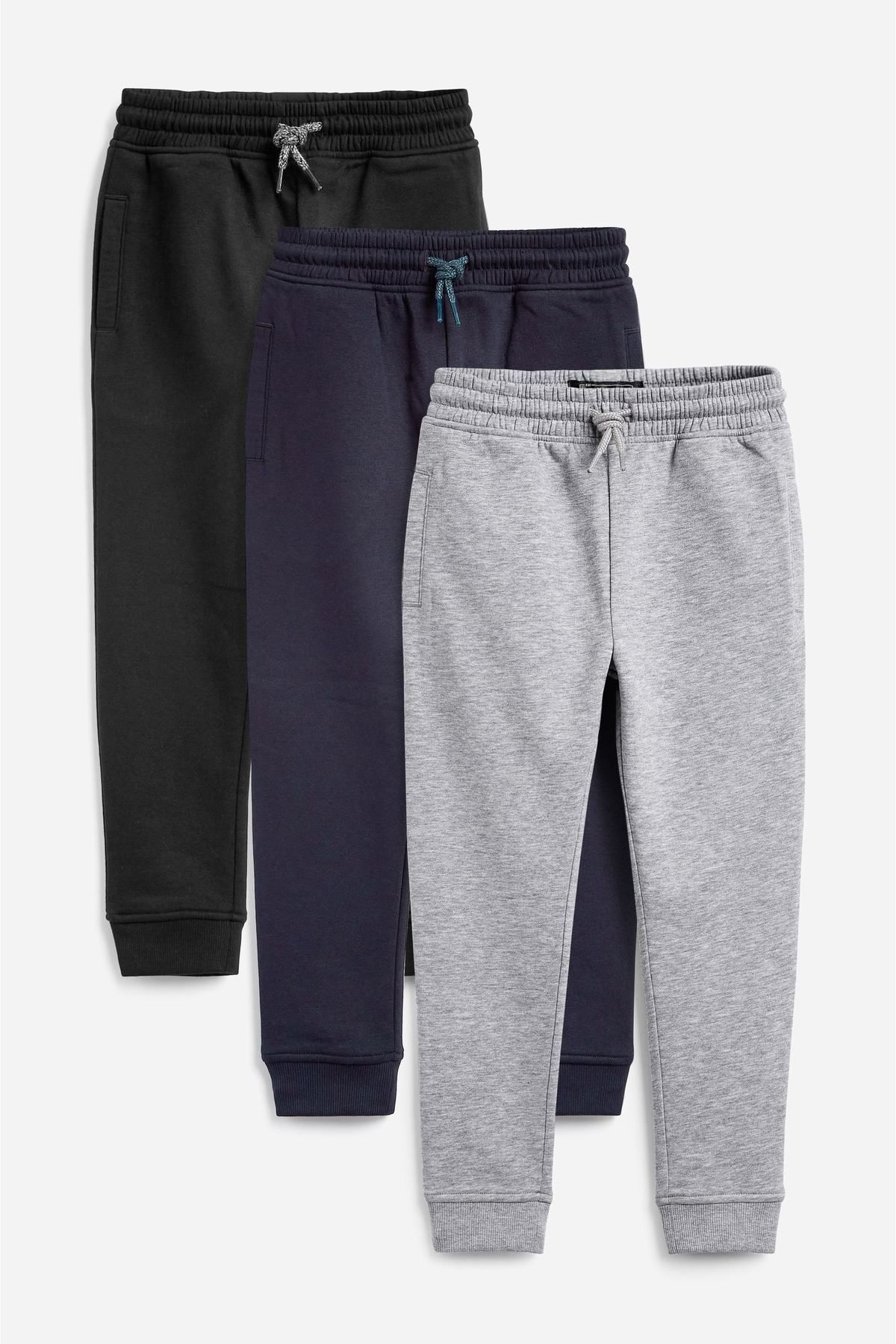  Coney Island Boyâ€ Sweatpants â€“ 4 Pack Active Fleece Joggers  (Size: 4-16), Size 4, Black/Charcoal/Heather Grey/Navy : Clothing, Shoes &  Jewelry