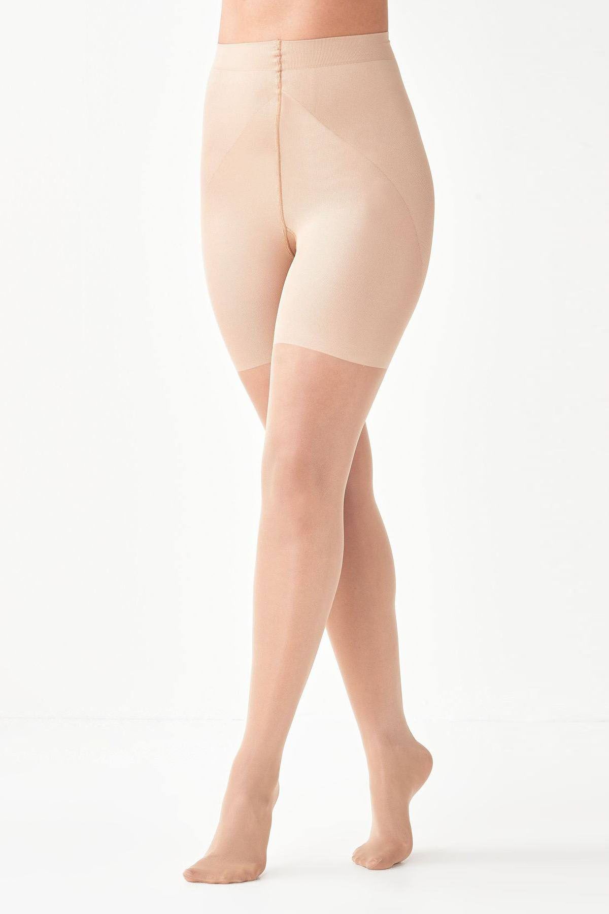NEXT Bum/Tum/Thigh Gloss Shaping 20 Denier Tights Nude Women Tights