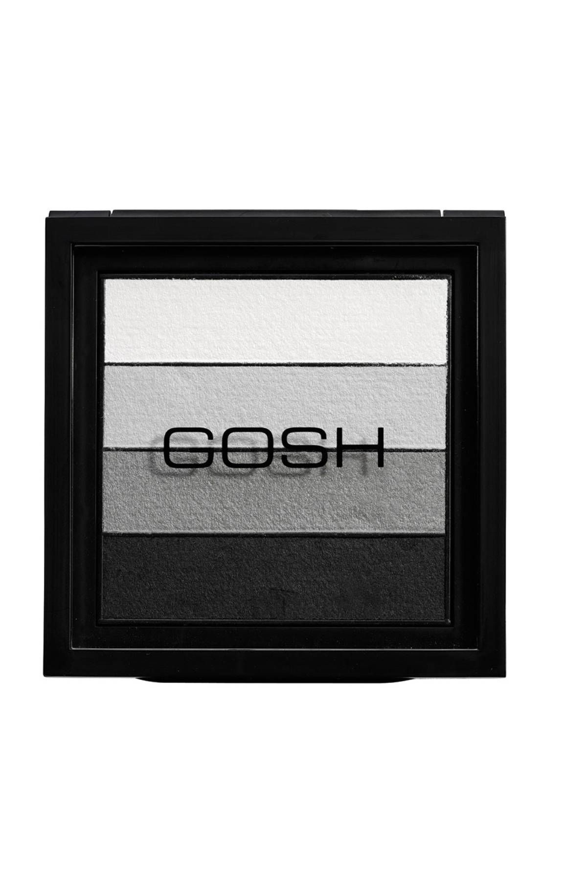 Gosh - Smokey Eyes Palette - 01 Black 