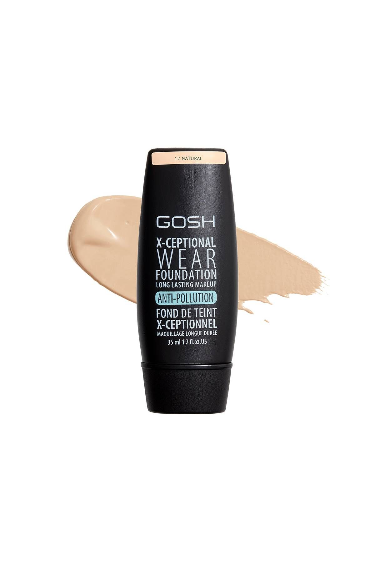 GOSH - X-ceptional Wear Makeup - 12 Natural - 35 ml