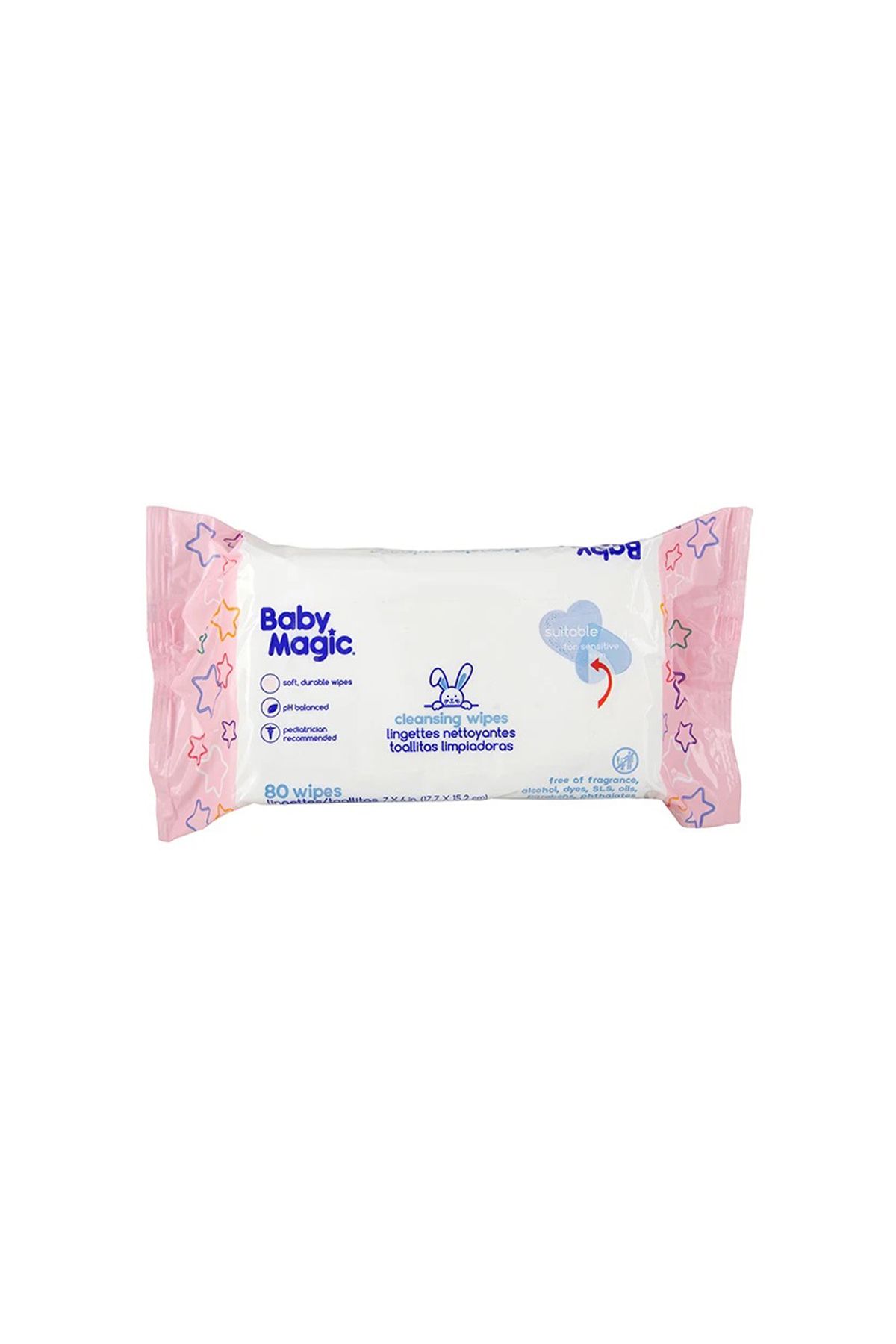 BM - Cleansing Wipes, Unscented 80 Ct
