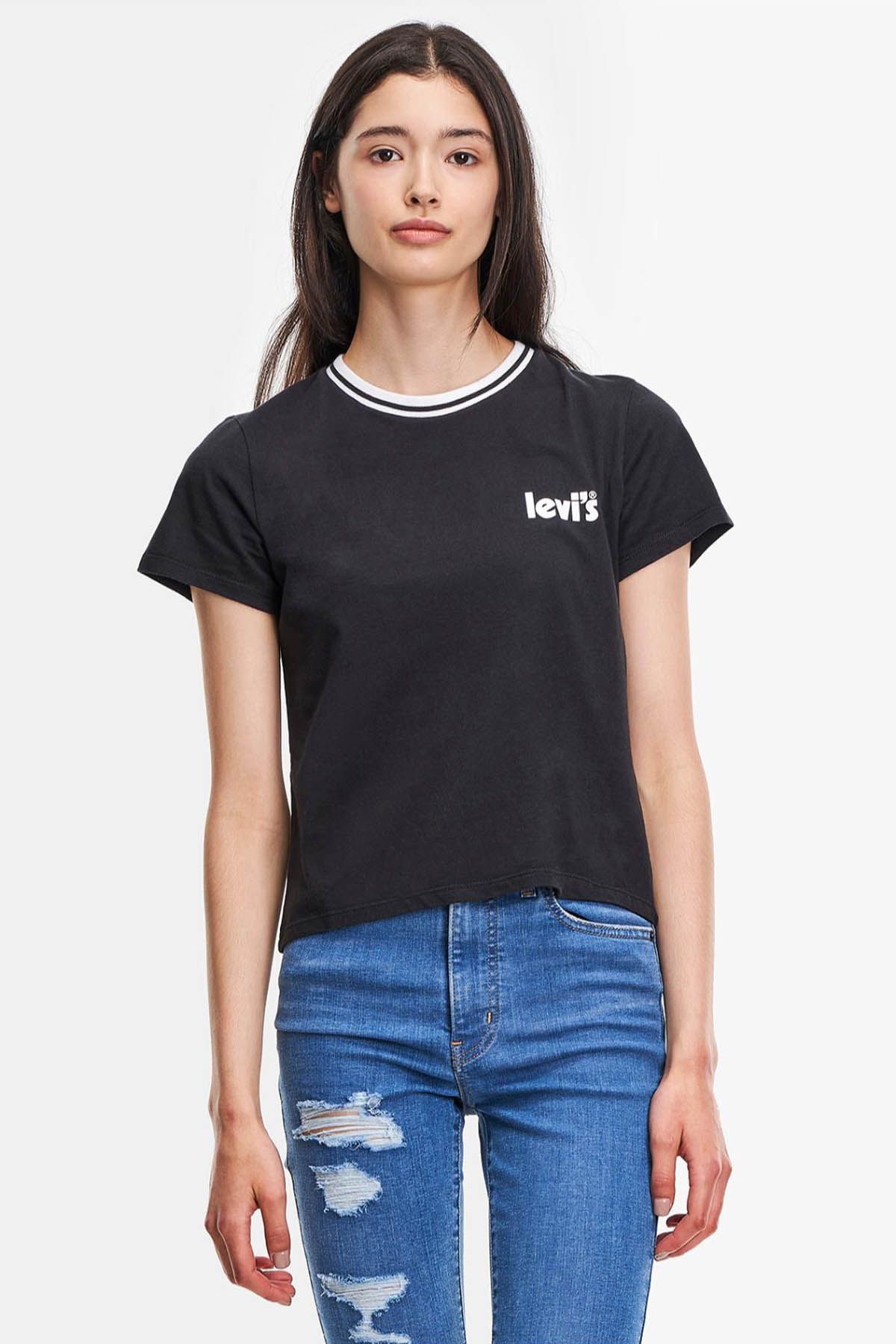 Levi's Â® Graphic Jordie Tee Poster Logo Left Women T-Shirts