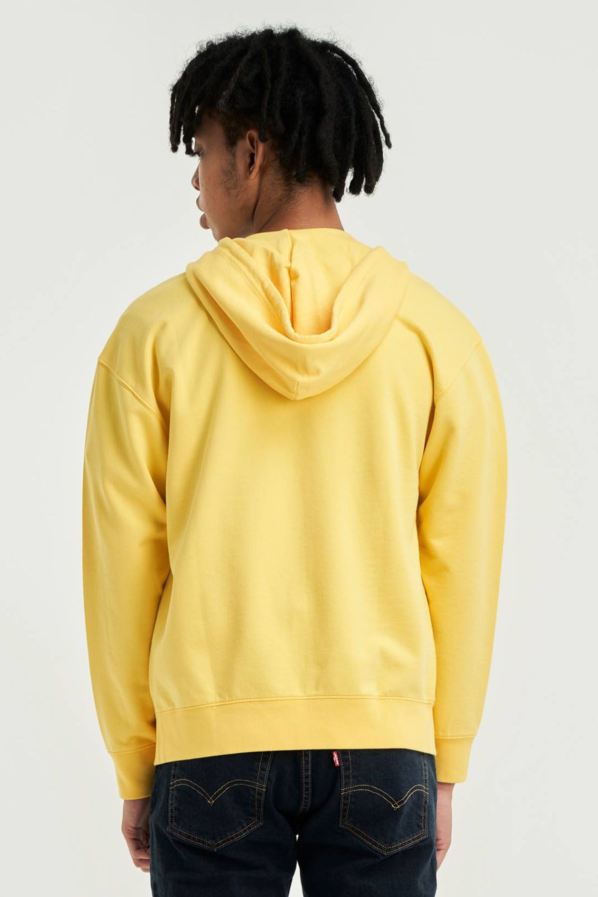 Levi's ® Levis Seasonal Zip Up Lemon Zest Yellow Men Hoodies