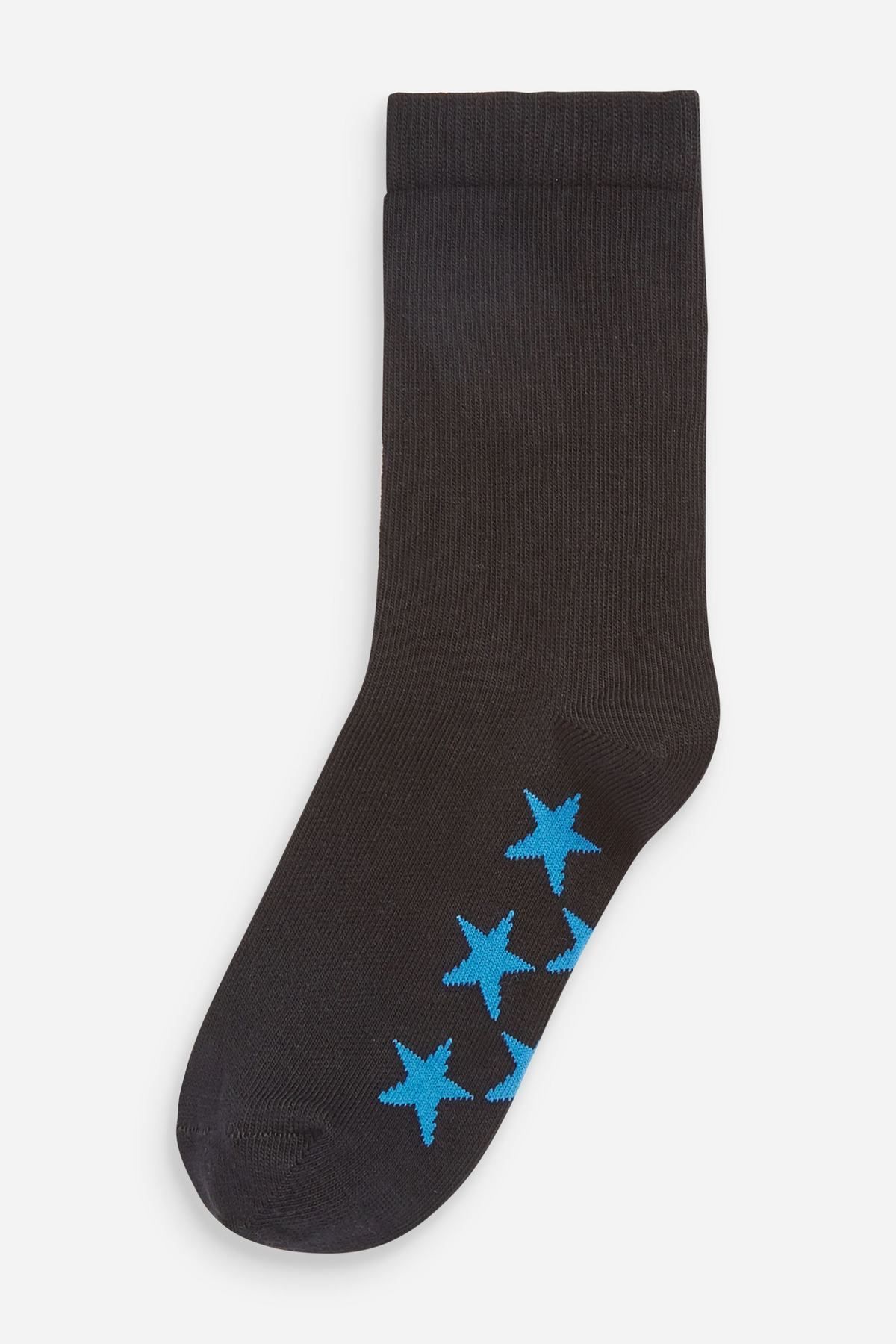 NEXT 7-pack-cotton-rich-socks-nxt-a96864-black Navy Boy Socks