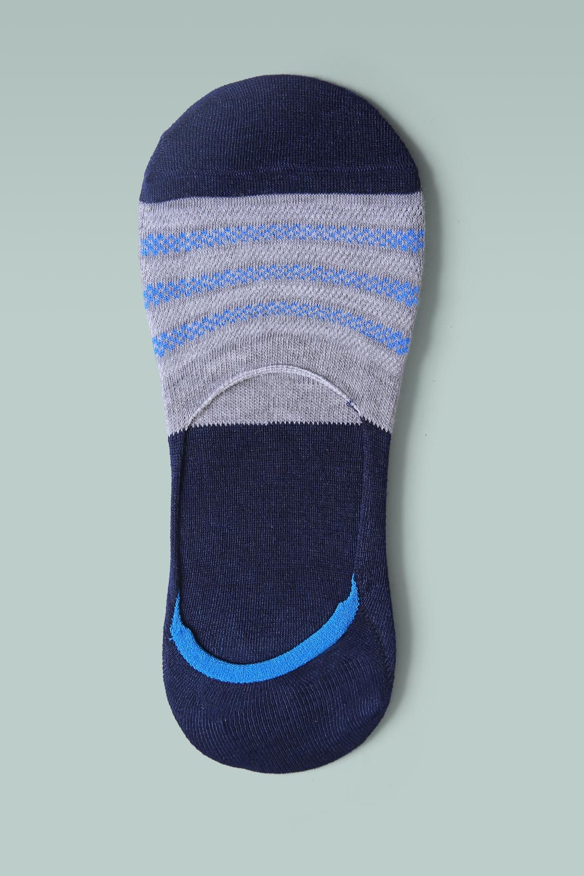 Invisible Grey Mix Socks