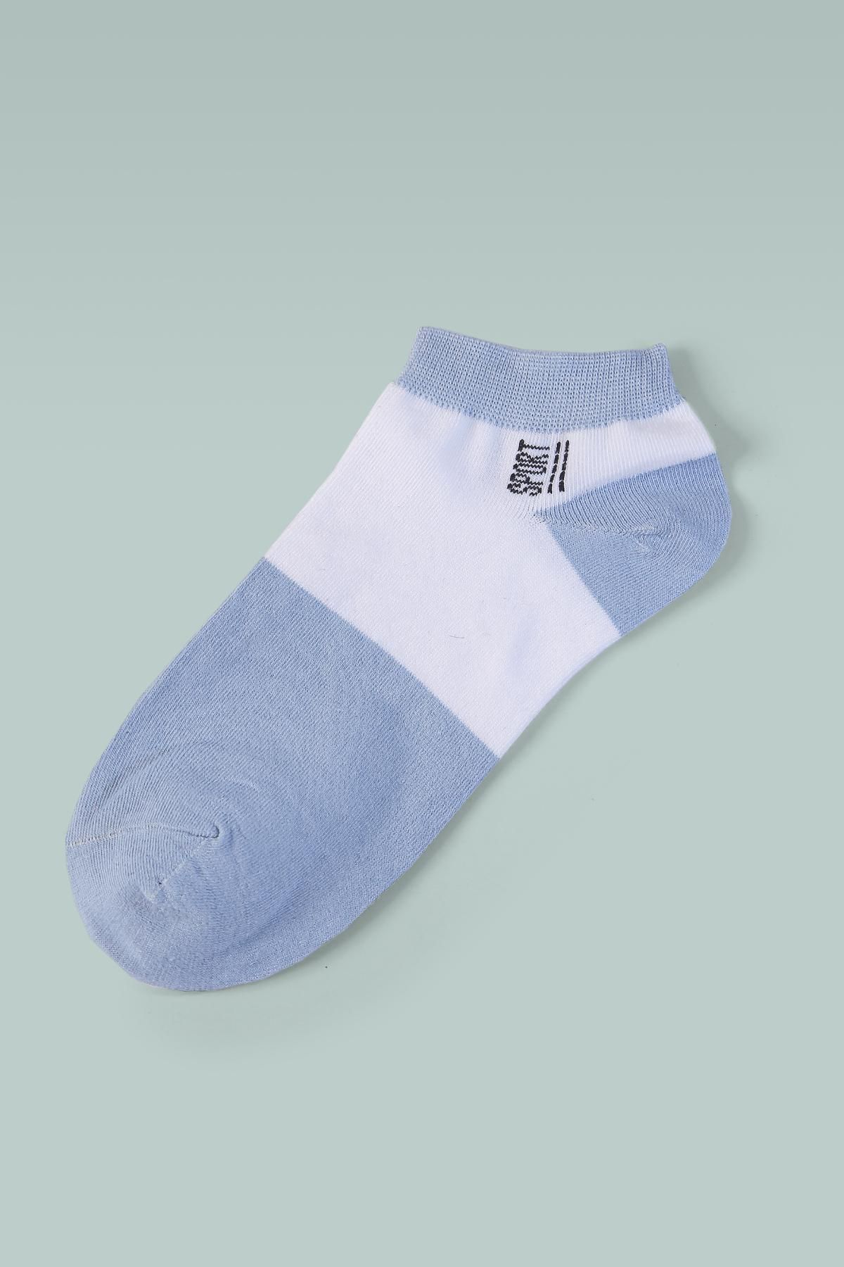 Ankle Socks In Blue Mix