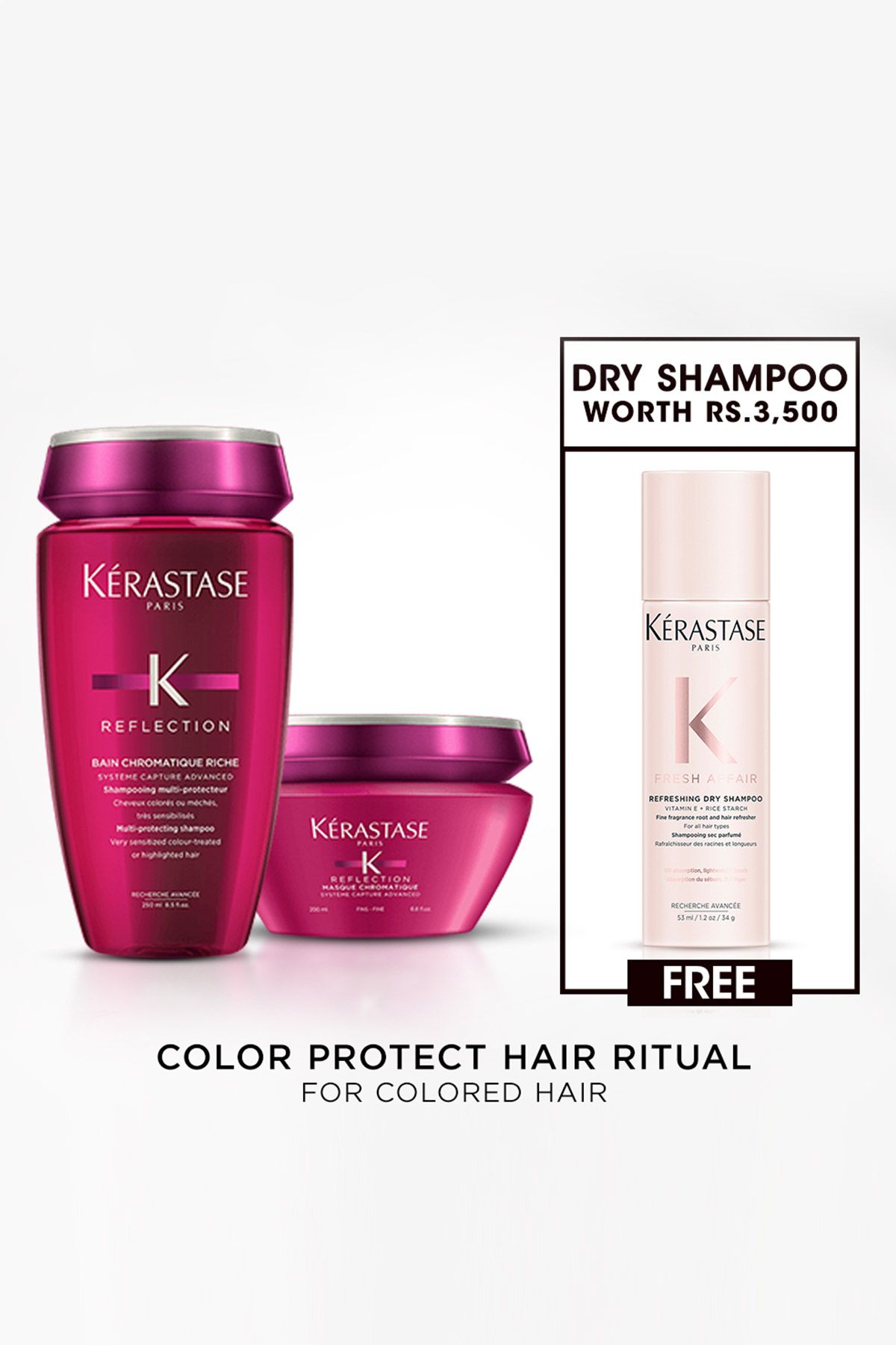Color Care - Shampoo & Mask with Free Dry Shampoo