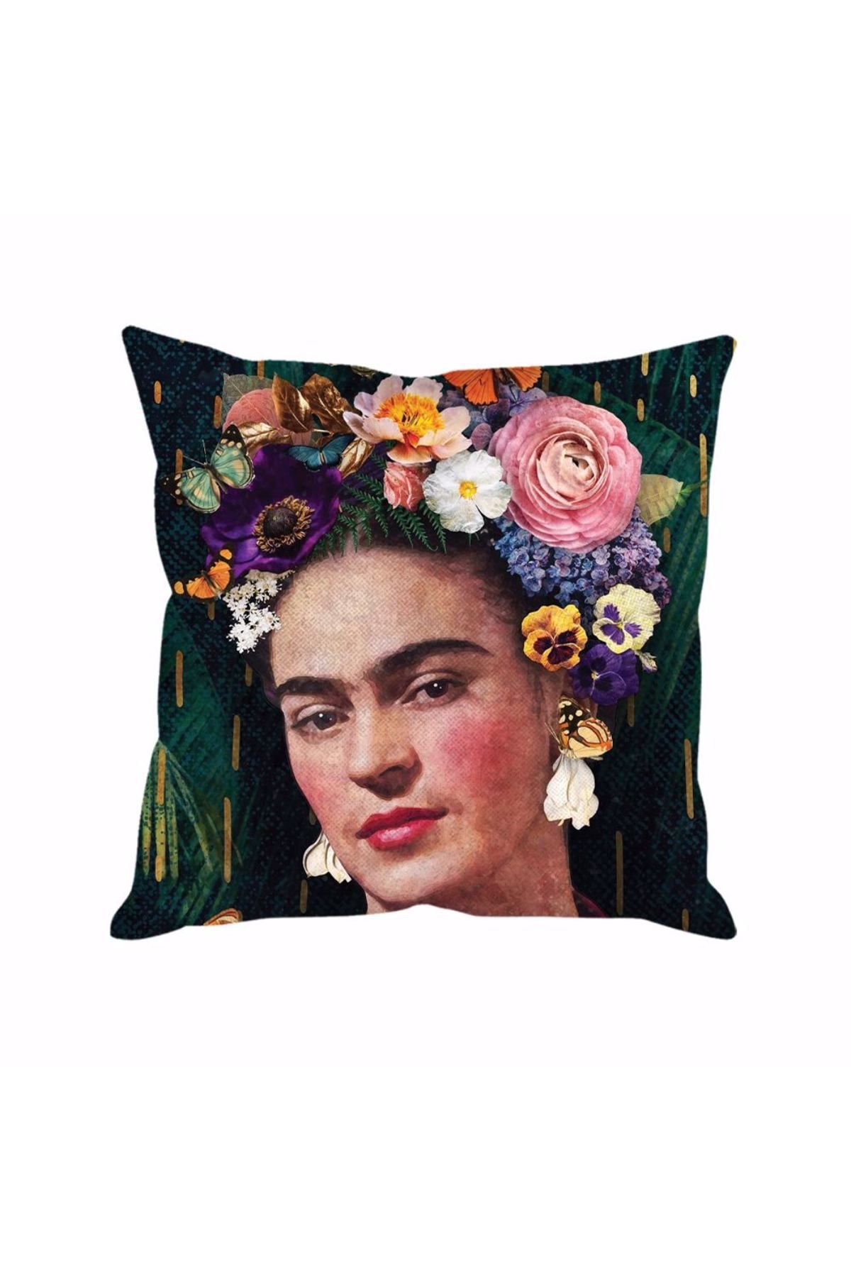Boho Frida Kahlo Cushion Cover