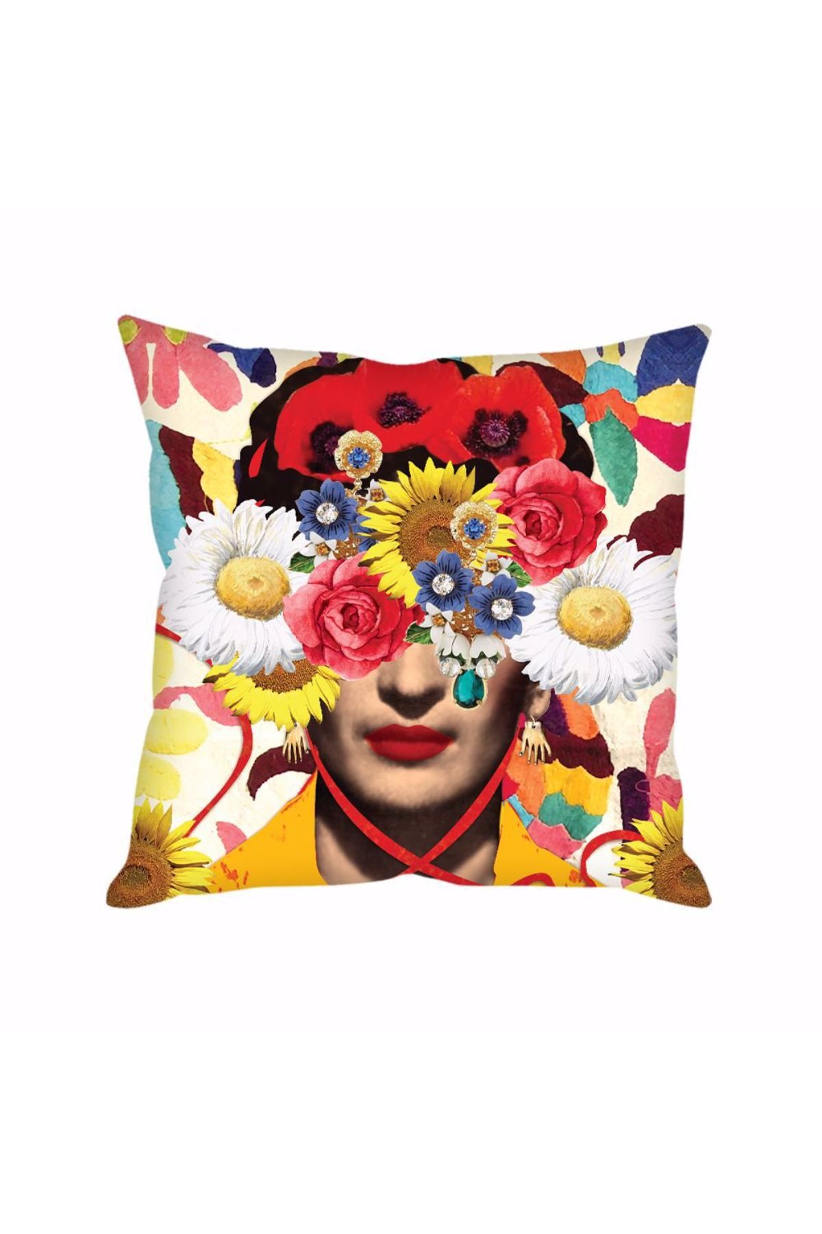 Floral Frida Cushion Cover