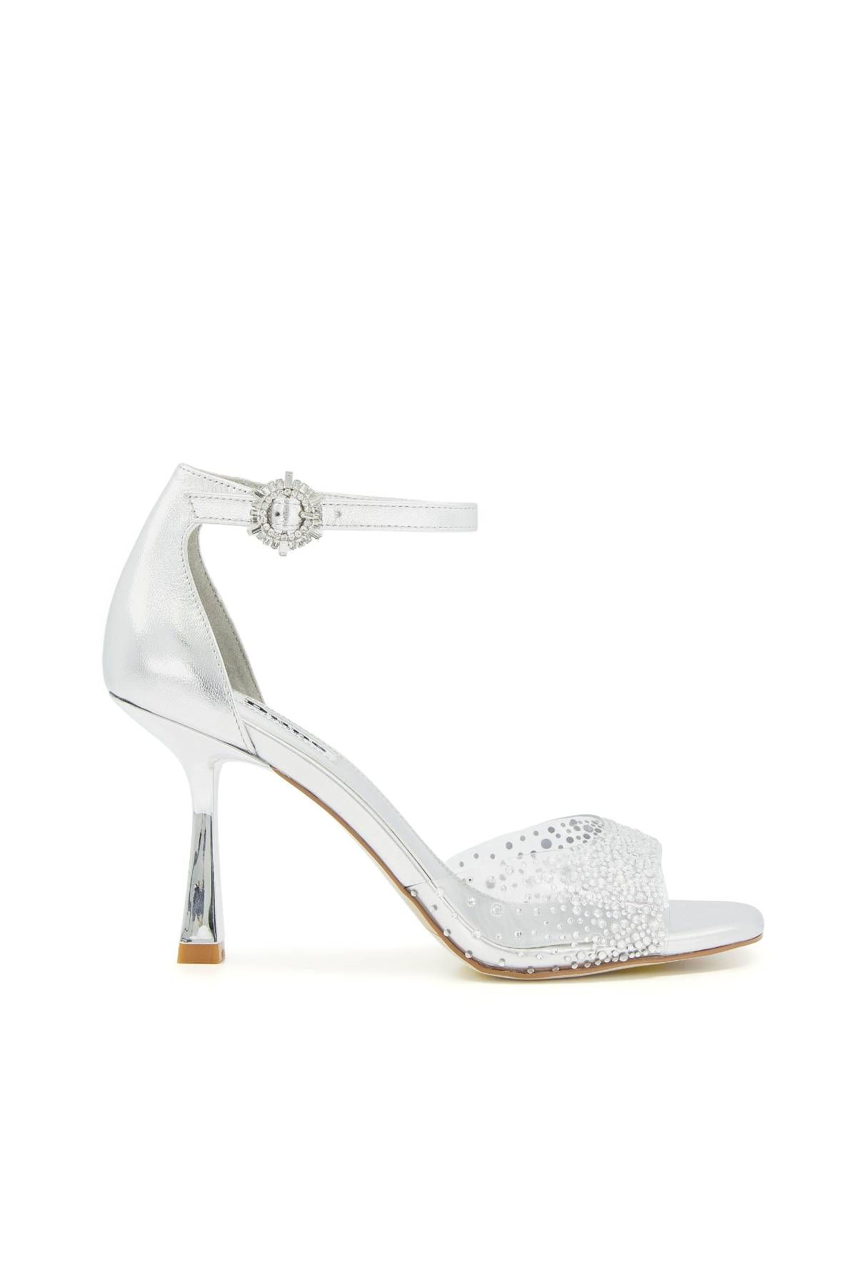 Dune London Megan Silver Women Heels