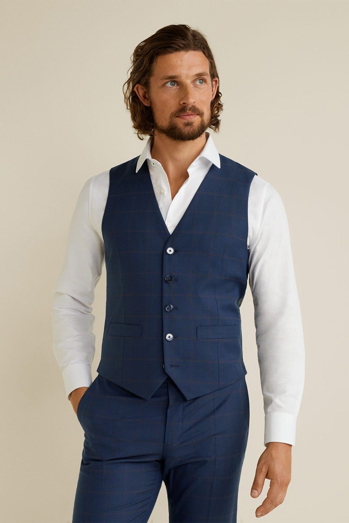 WATSON Blazer With MAX Navy Waistcoat & Trousers – Marc Darcy