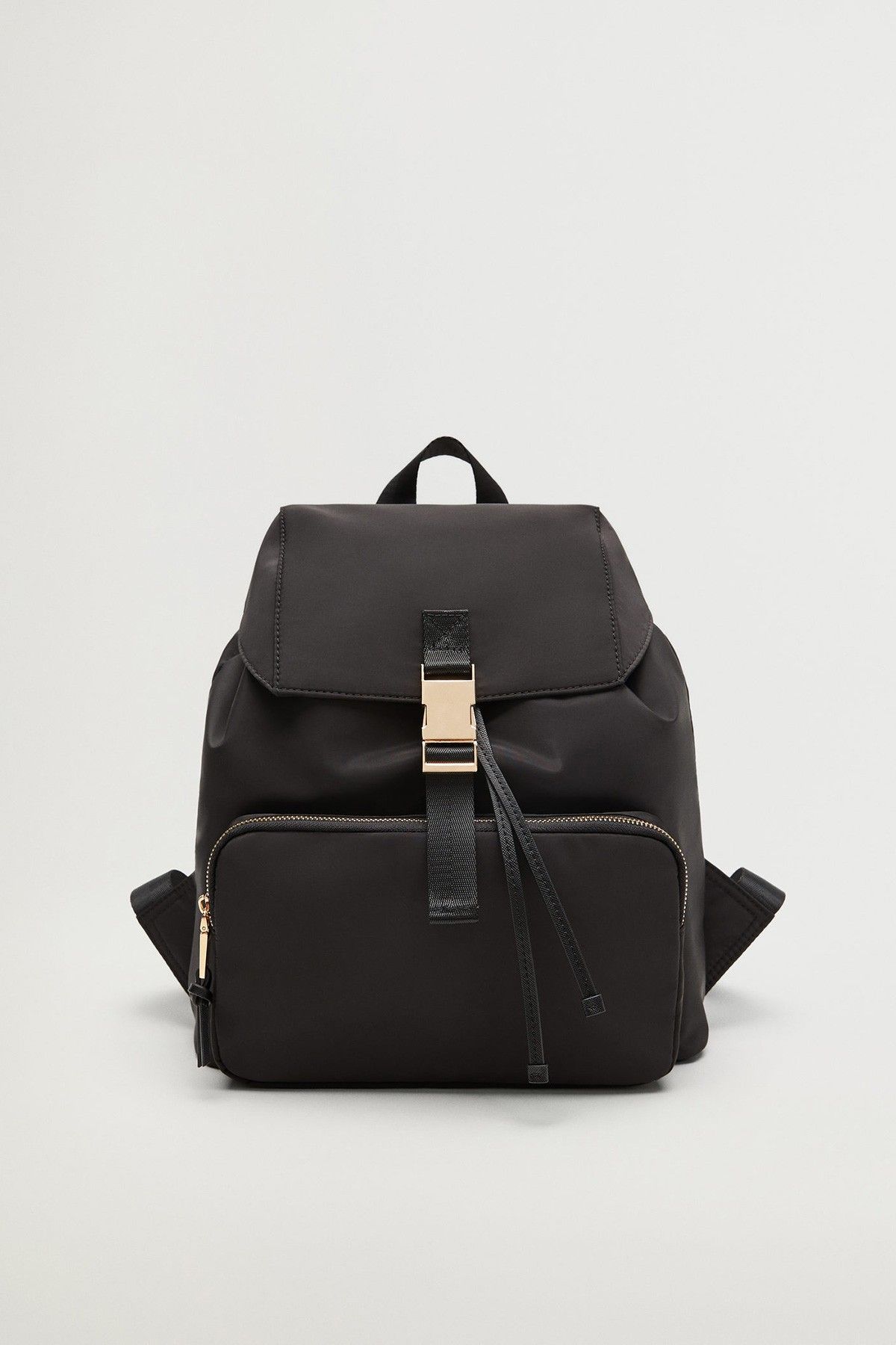 Morgan iPad Backpack in Black Nylon with Fabric Accent #MRG – GreatBags &  Maple Leather