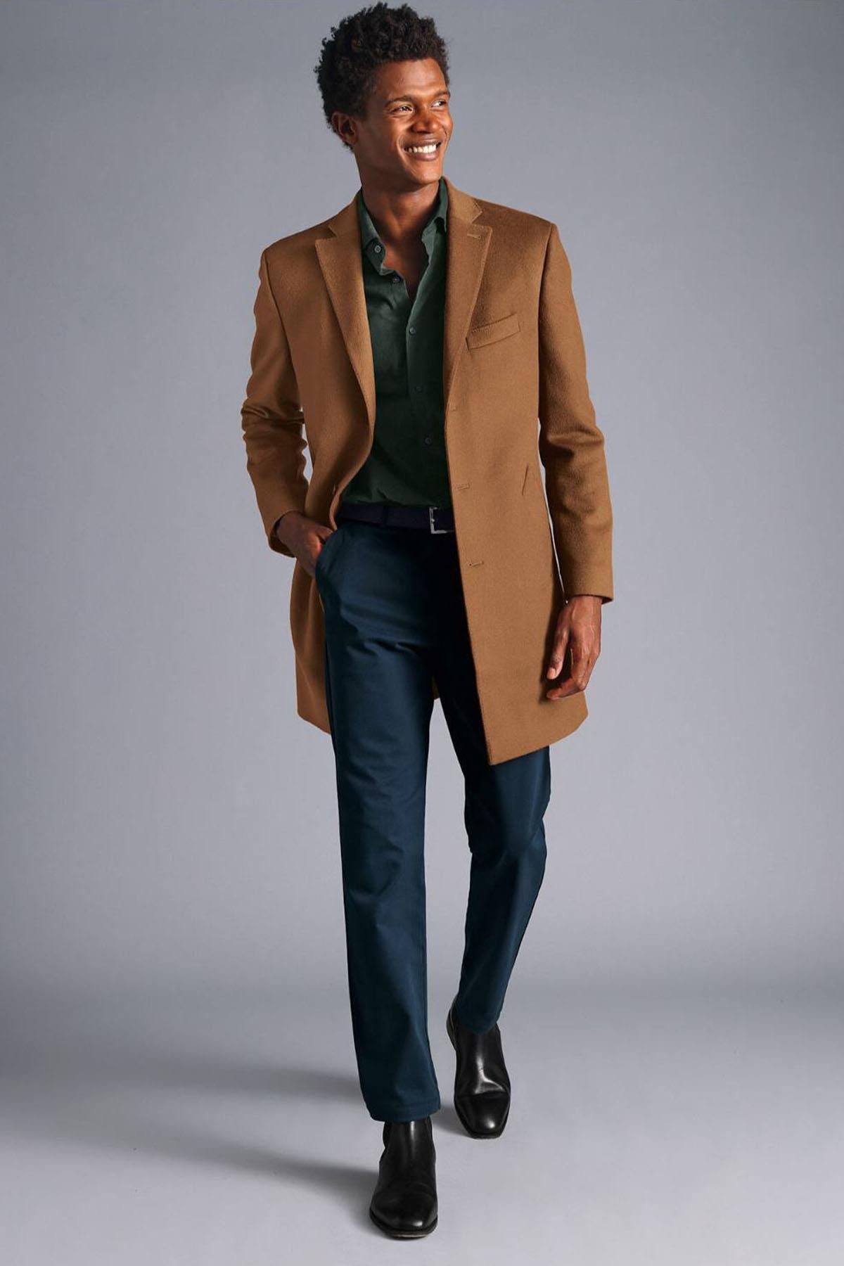 Coat on sale camel men