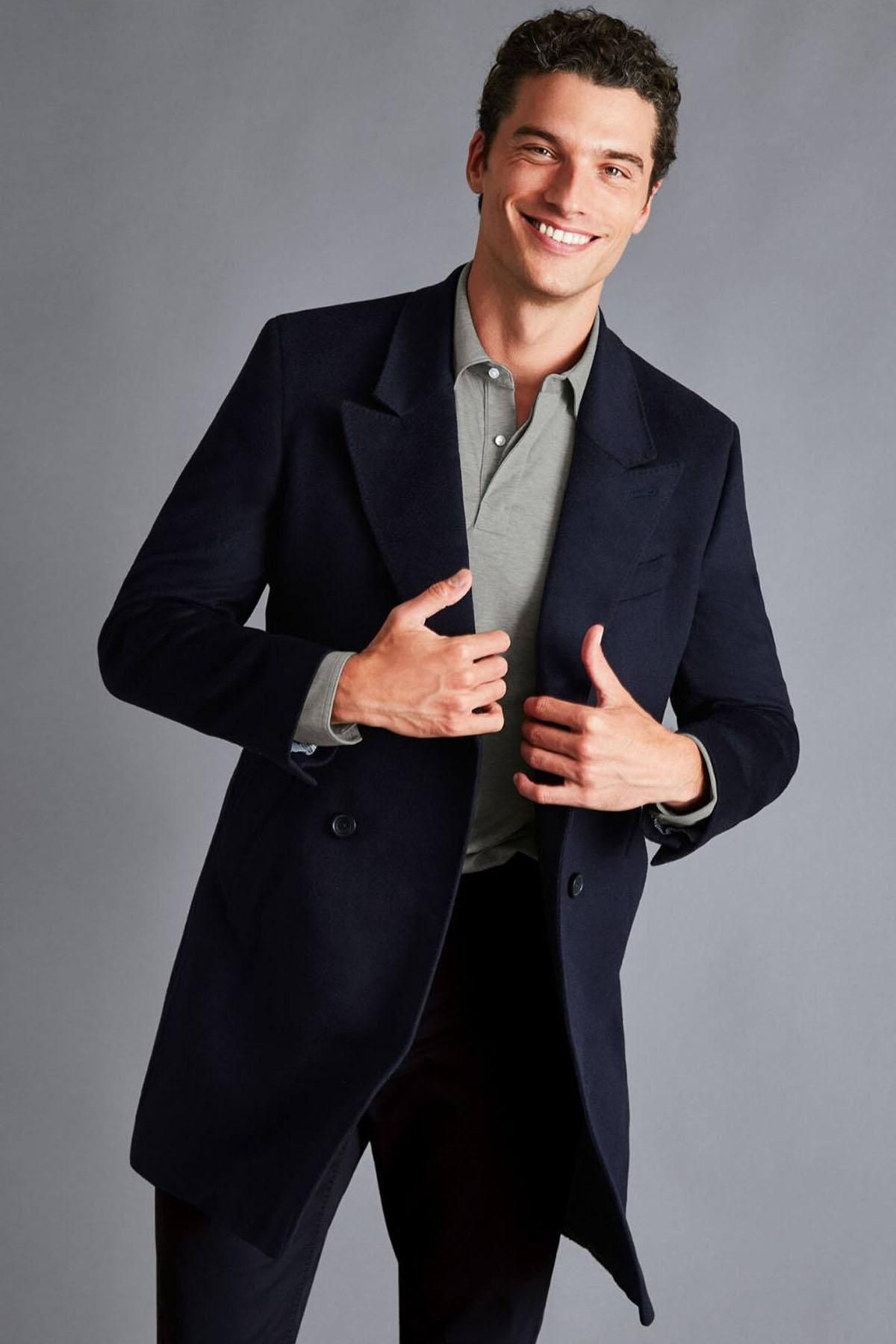 Charles tyrwhitt overcoat sale