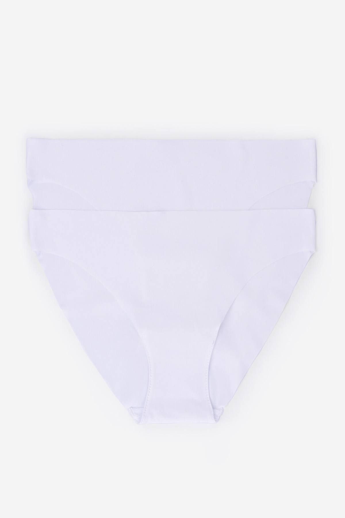 Women'secret 2-Pack Classic Microfiber Panties White Women Packs