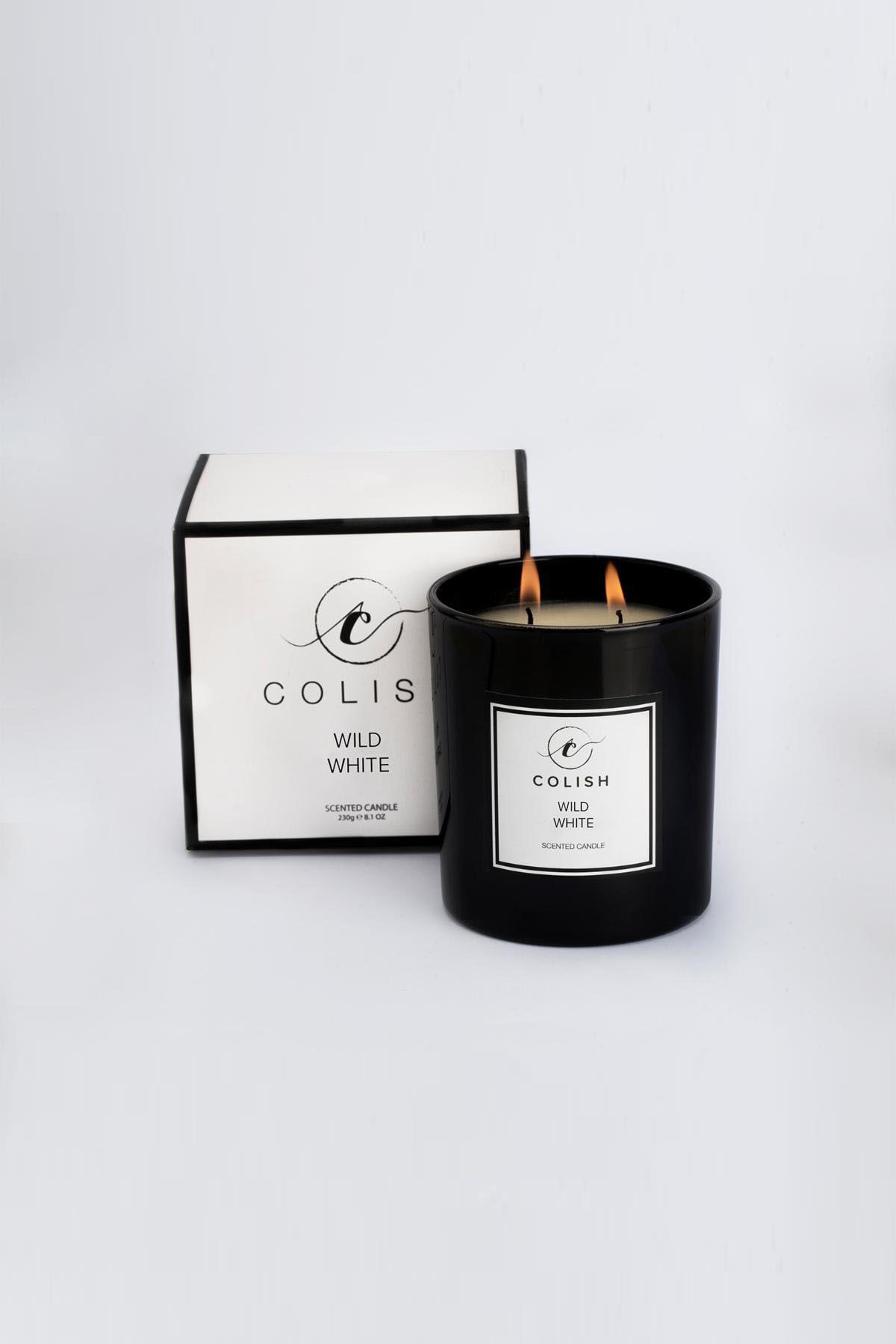 Wild White Scented Candle