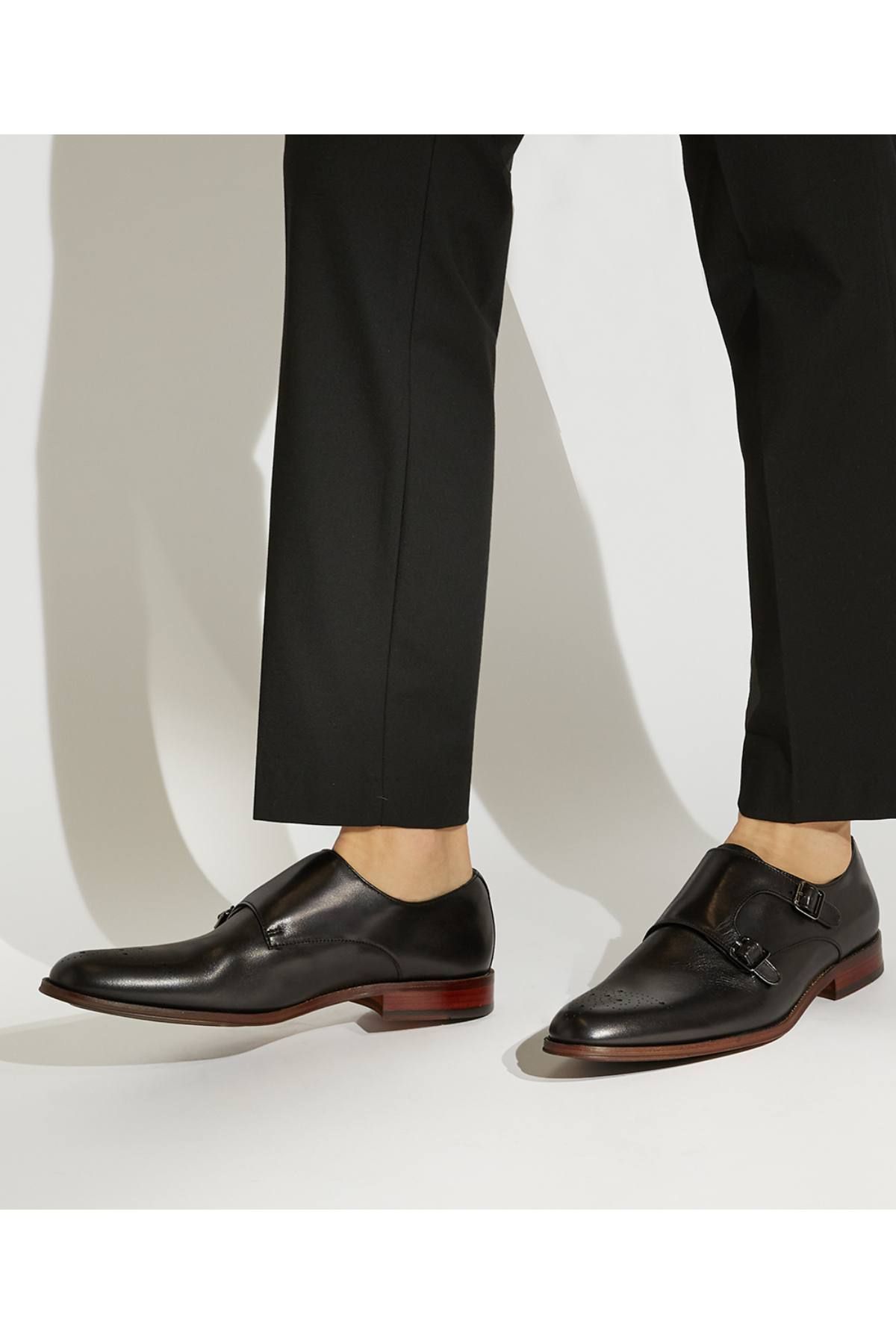 Dune London Shai Black Men Dress Shoes