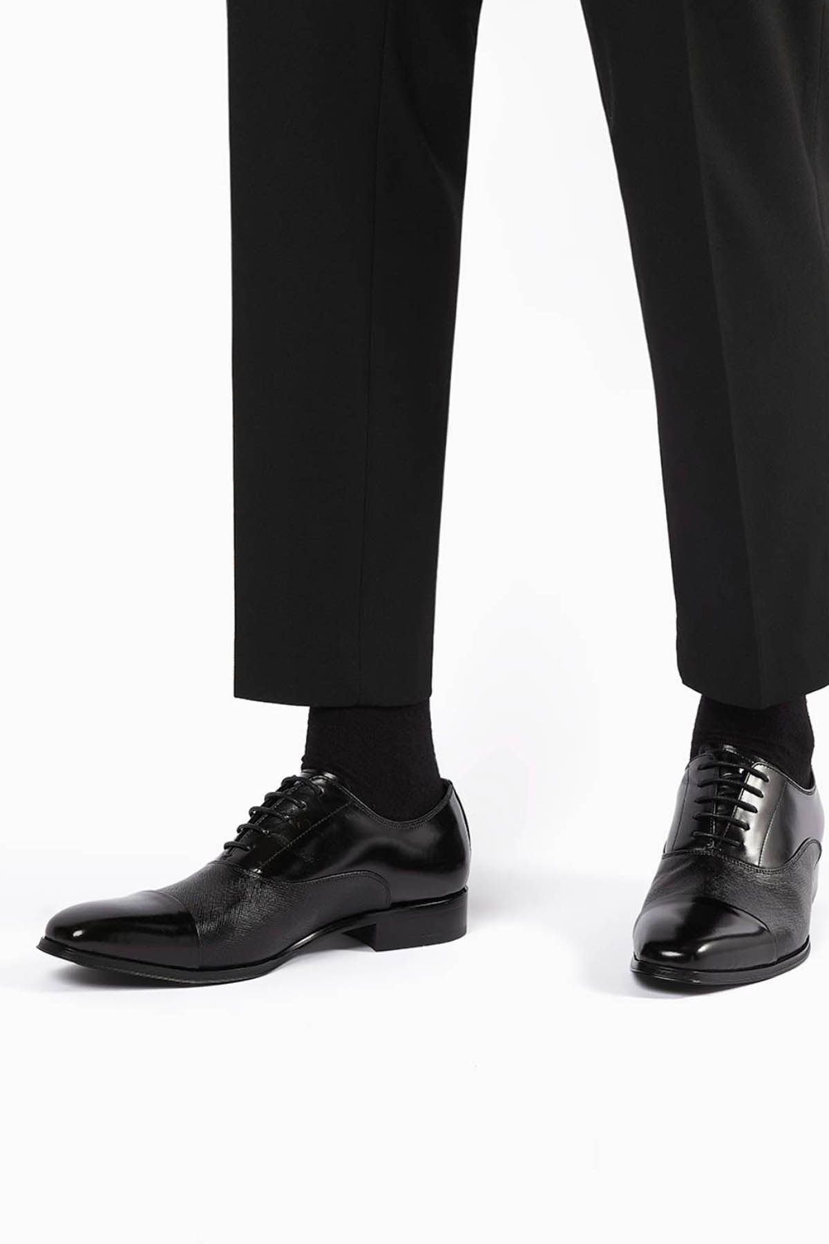 Dune London Sheet Black Men Dress Shoes