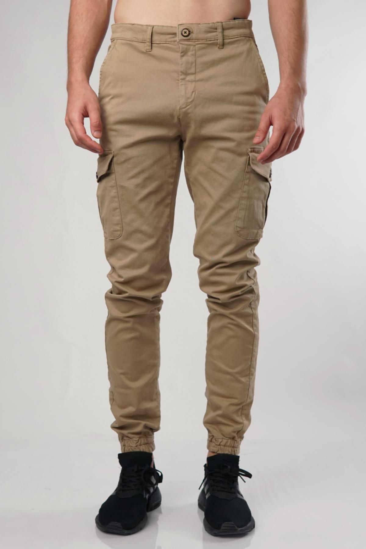 MENDEEZ Warrior Cargo Pants Khaki Men Joggers