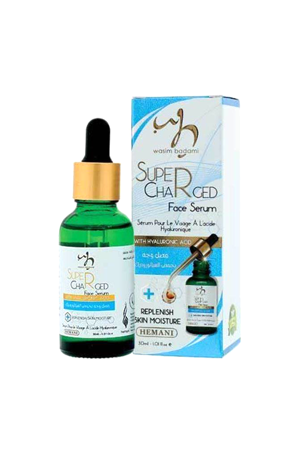 Super Charged Face Serum With Hyaluronic Acid