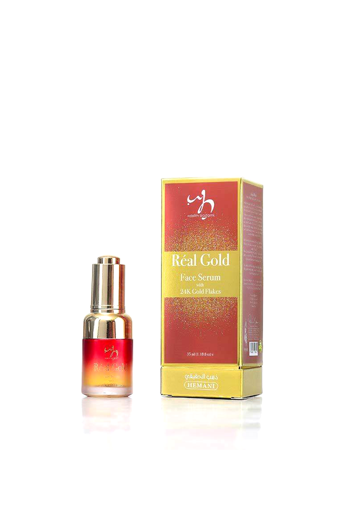 Real Gold Face Serum With 24K Gold Flakes