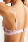 Women'secret Floral Halterneck Triangle Bra No Padding Women Bras