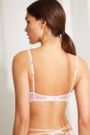 Women'secret Gorgeous Pink Lace And Tulle Push-Up Bra Pink Women Bras